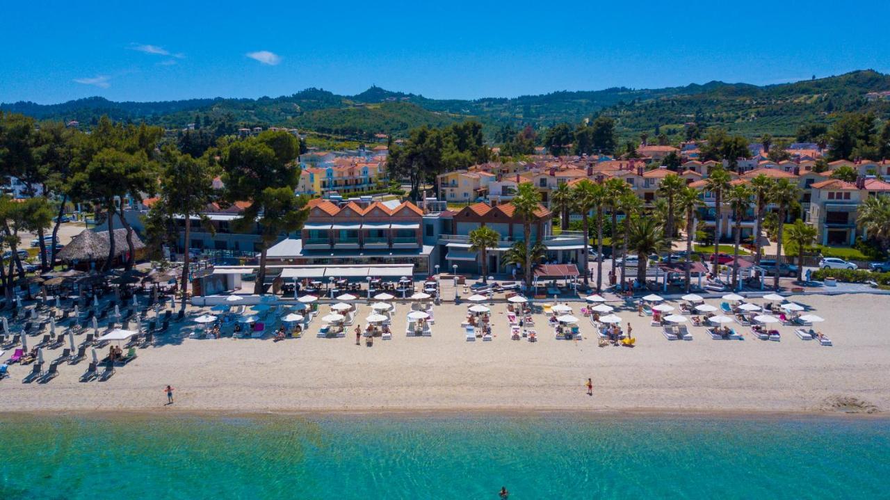 Tridente Mare Apart Hotel Pefkochori Exterior foto