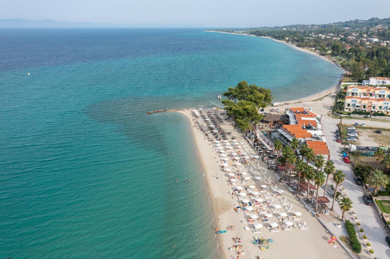 Tridente Mare Apart Hotel Pefkochori Exterior foto