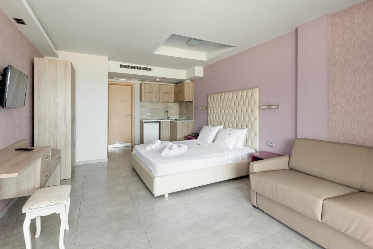 Tridente Mare Apart Hotel Pefkochori Exterior foto